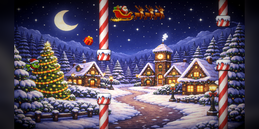 Cover image for Flappy Grinchmas