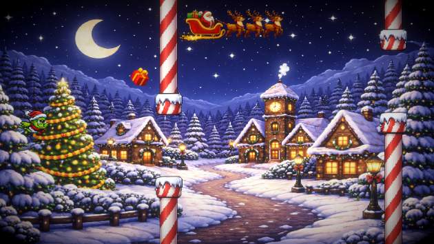 Cover image for Flappy Grinchmas
