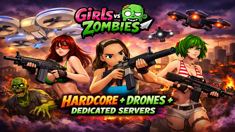 Cover image for Girls vs Zombies