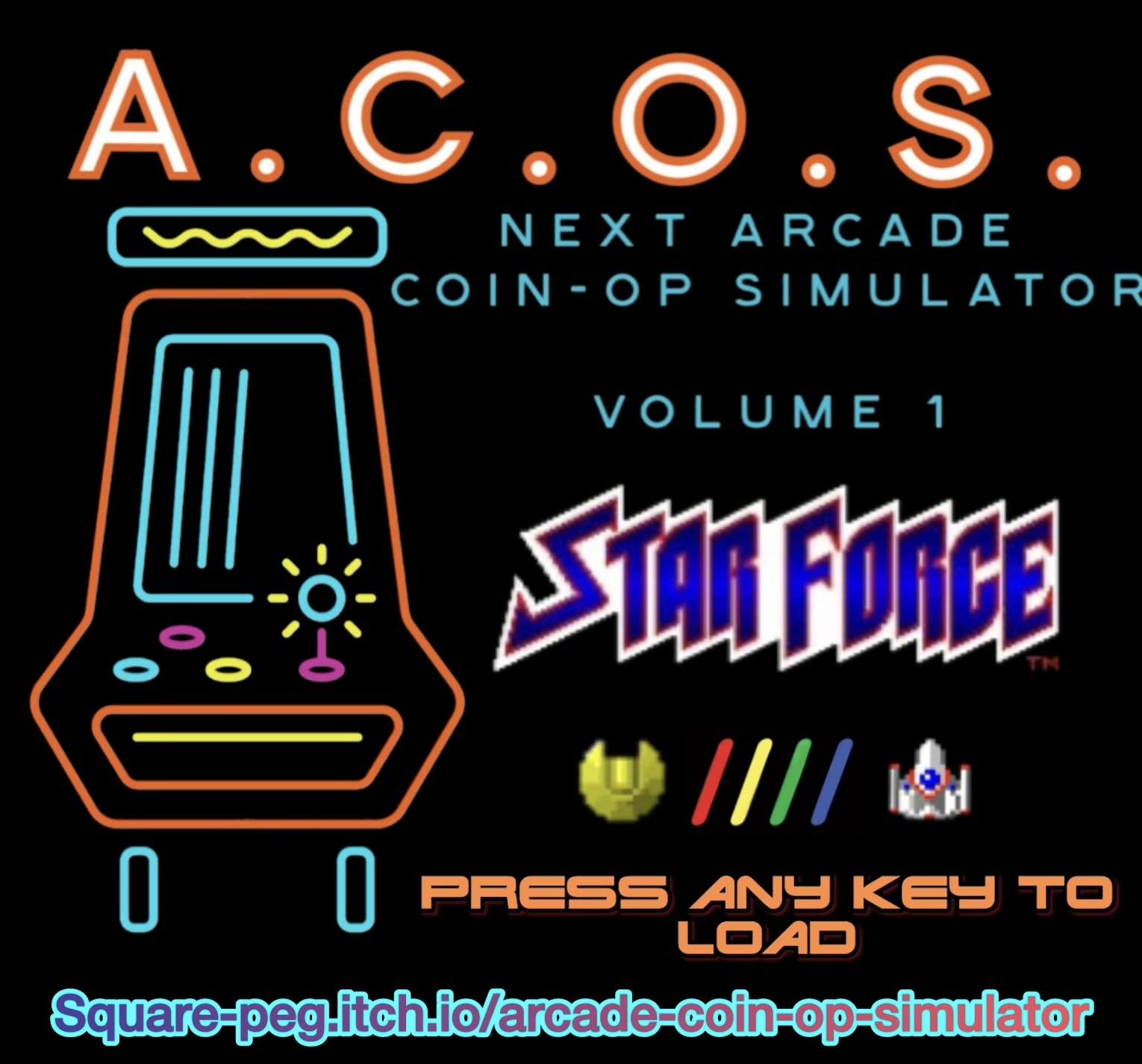 Arcade Coin-Op Simulator ( A.C.O.S. ) by squarepeg, BulletmagnetUK