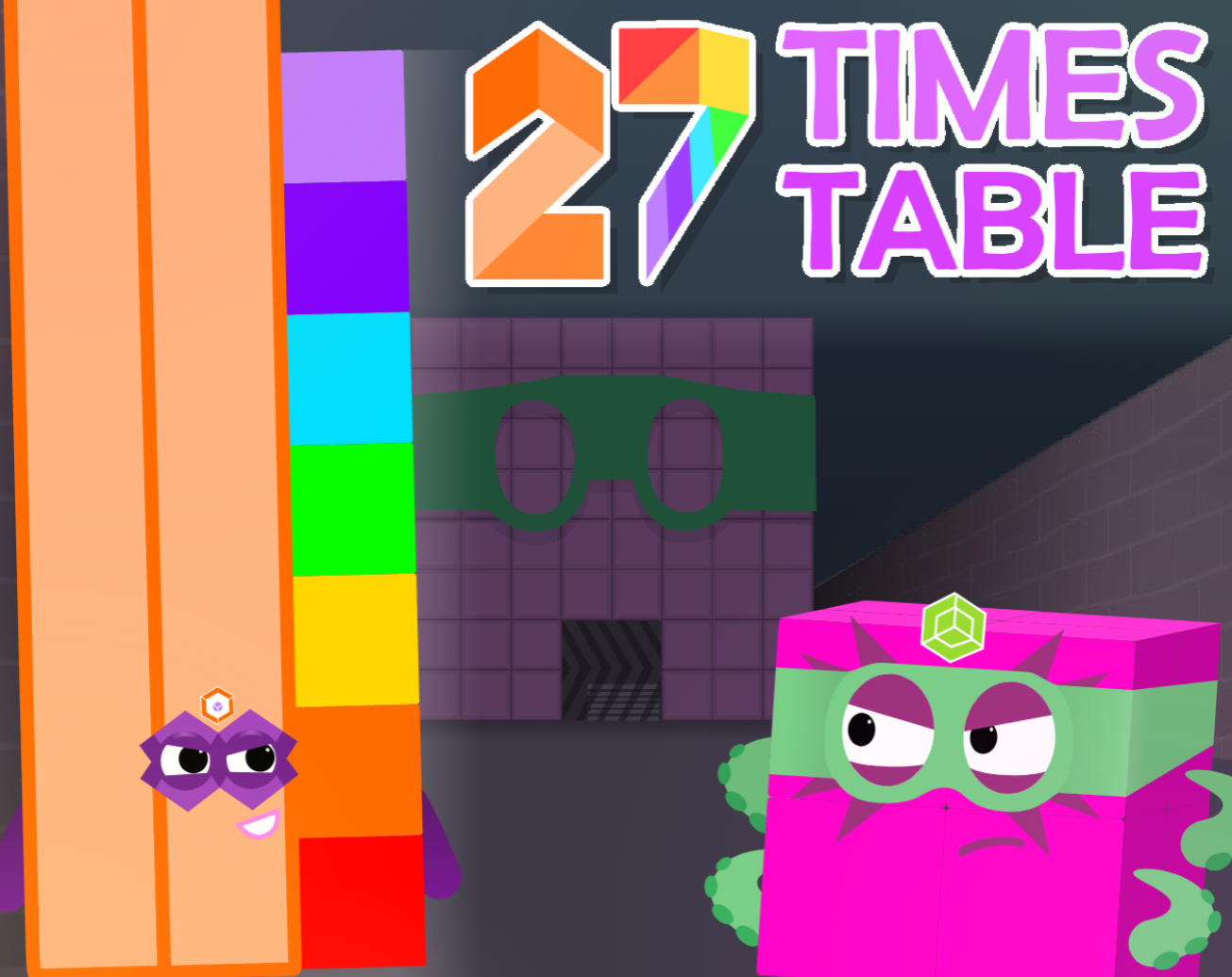 Numberblocks - 27 Times Table