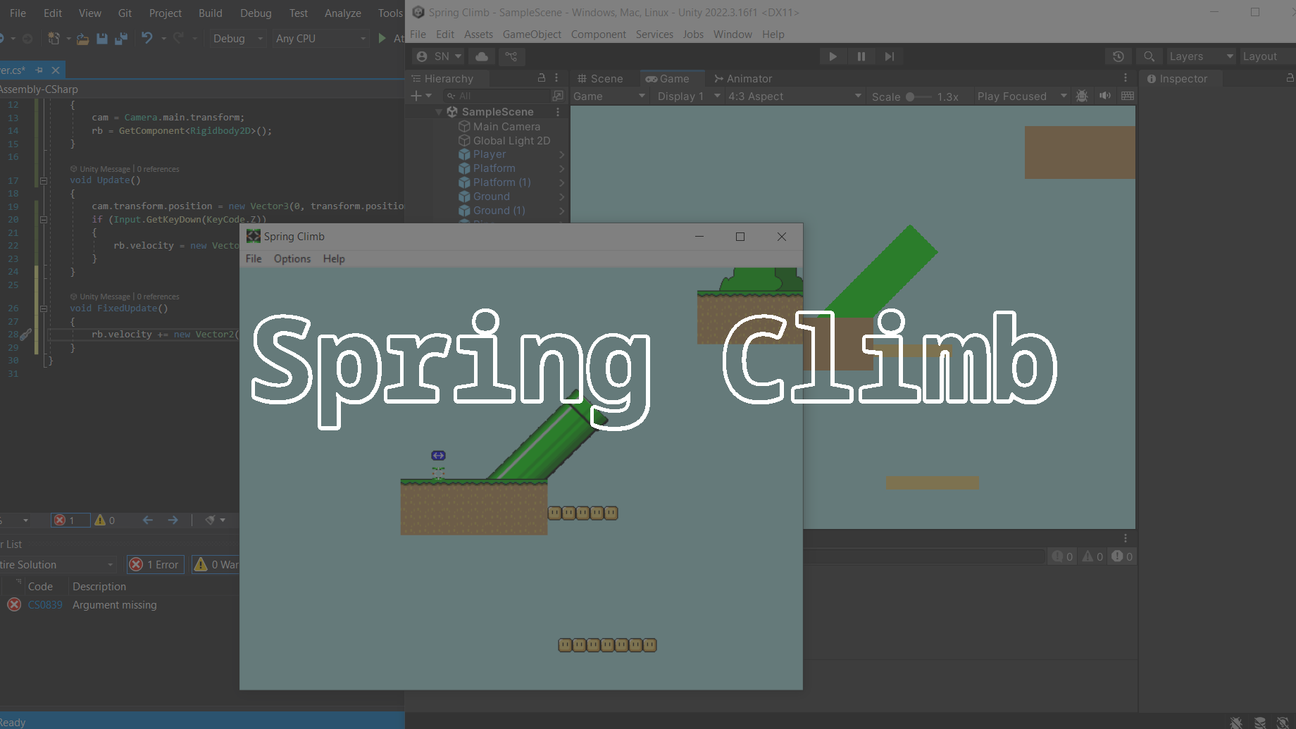 Spring Climb