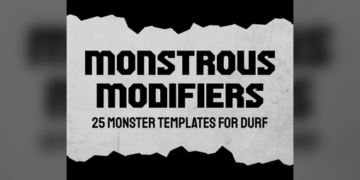 Cover image for Monstrous Modifiers