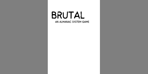 Cover image for BRUTAL