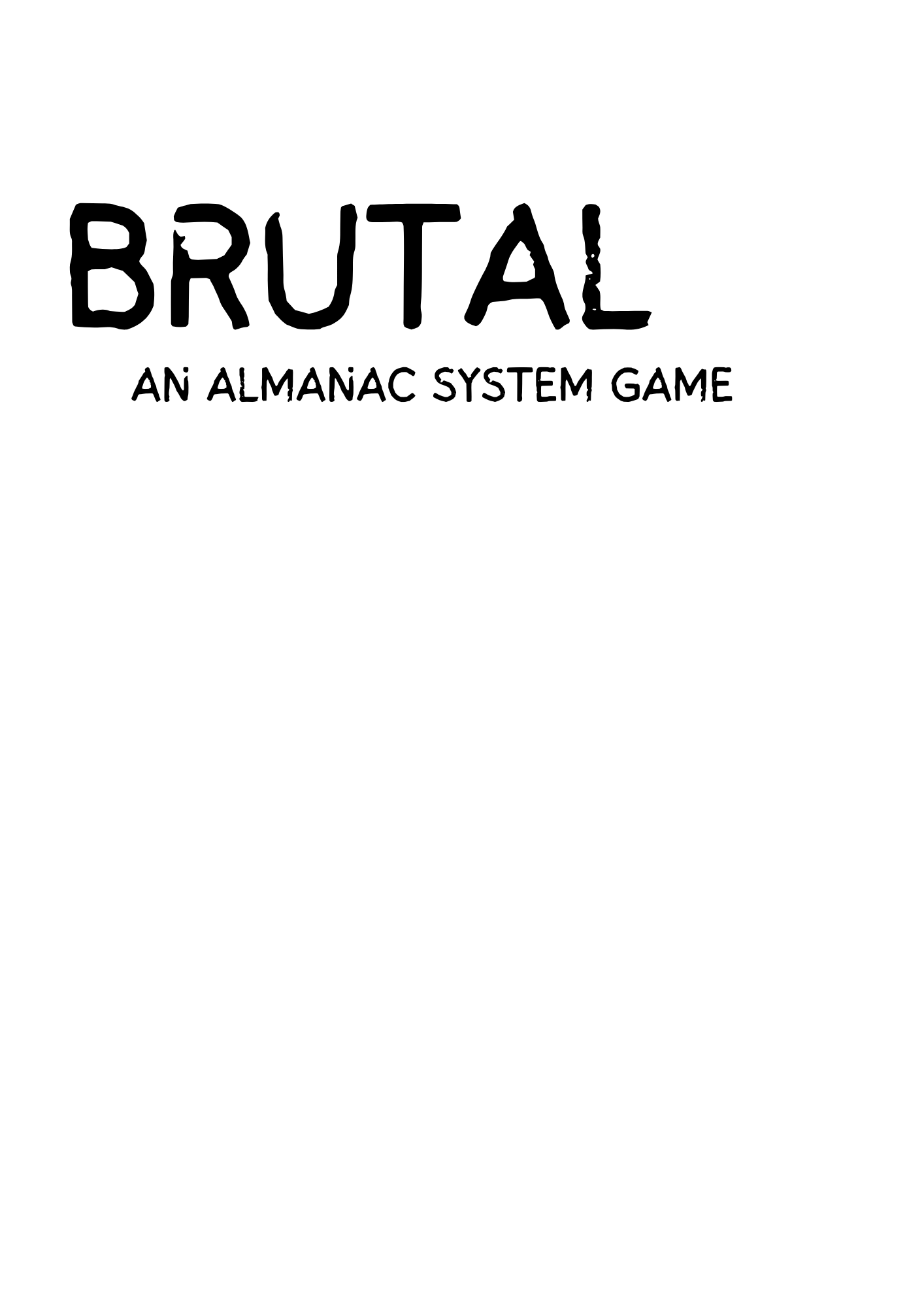 Cover image for BRUTAL
