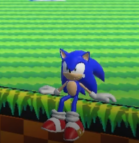 Sonic Blue Rush