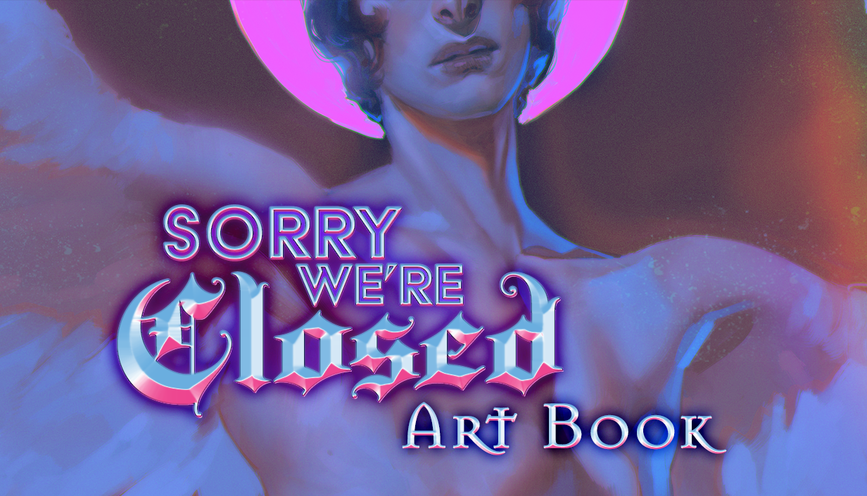 Cover image for Sorry We're Closed - Art Book