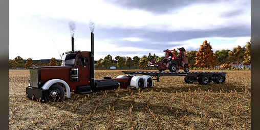 Cover image for FS25 - 2025 Fontain Flat Deck Trailer
