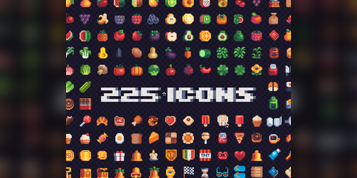 Christmas treats 32x32 icons pixel art! by ToffeeHazel