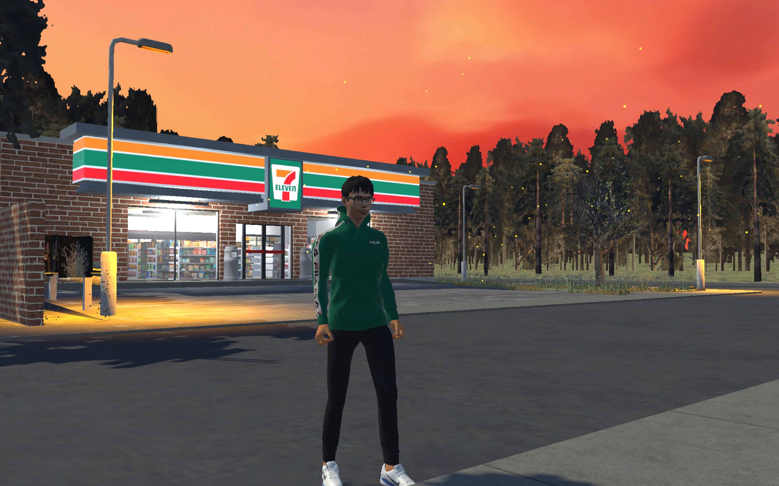 Cover image for 7-ELEVEN Third Person Game