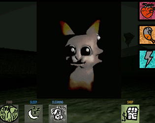 Car Tamagotchi game screenshot