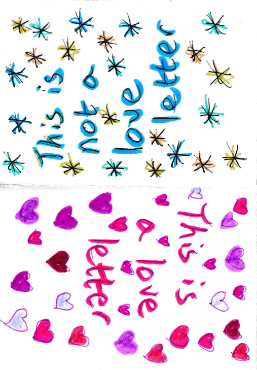This is/is not a love letter