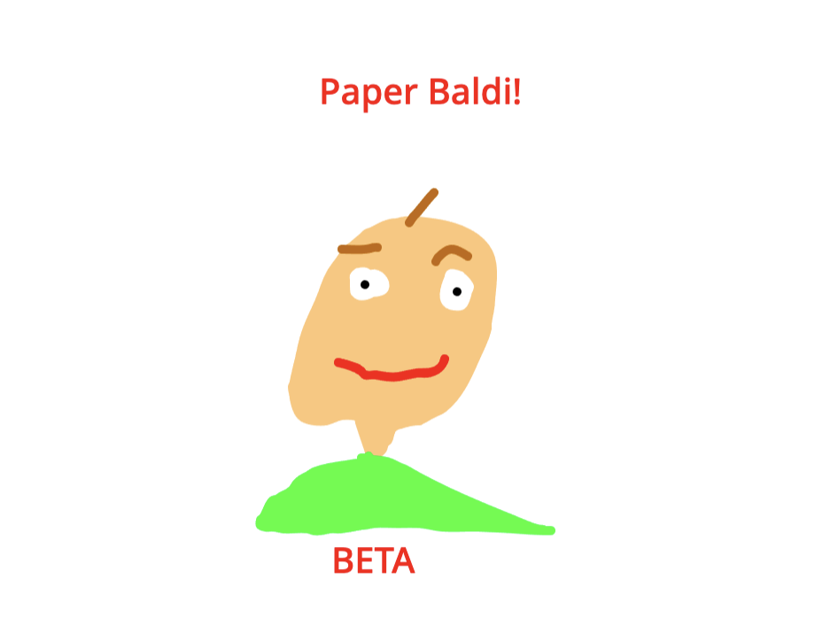 Paper Baldi (V1.2c)