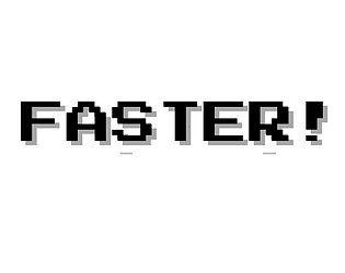 Faster! game screenshot