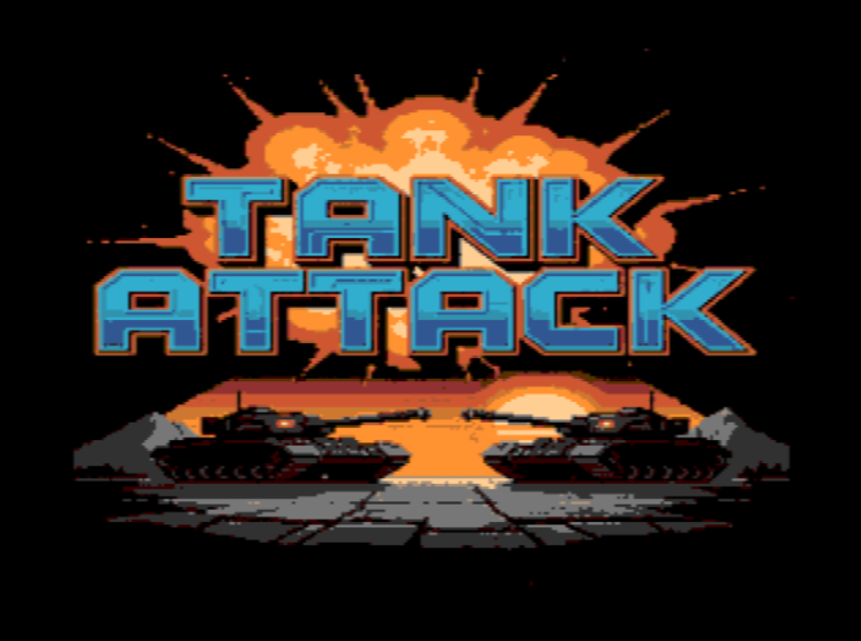 Tank Attack (2 Player Megadrive Game)