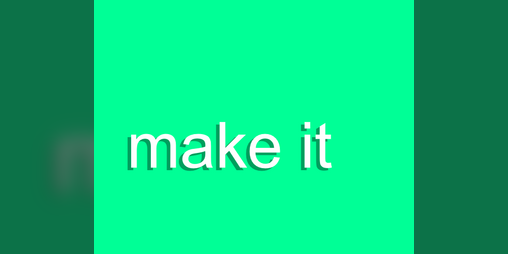 Cover image for Goofbox - MAKE IT