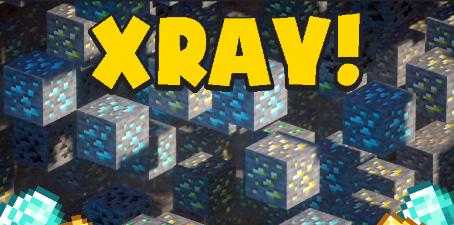 minecraft x-ray by tomtomthepro