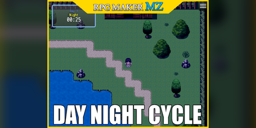 Cover image for Day Night Cycle for RPG MAKER MZ