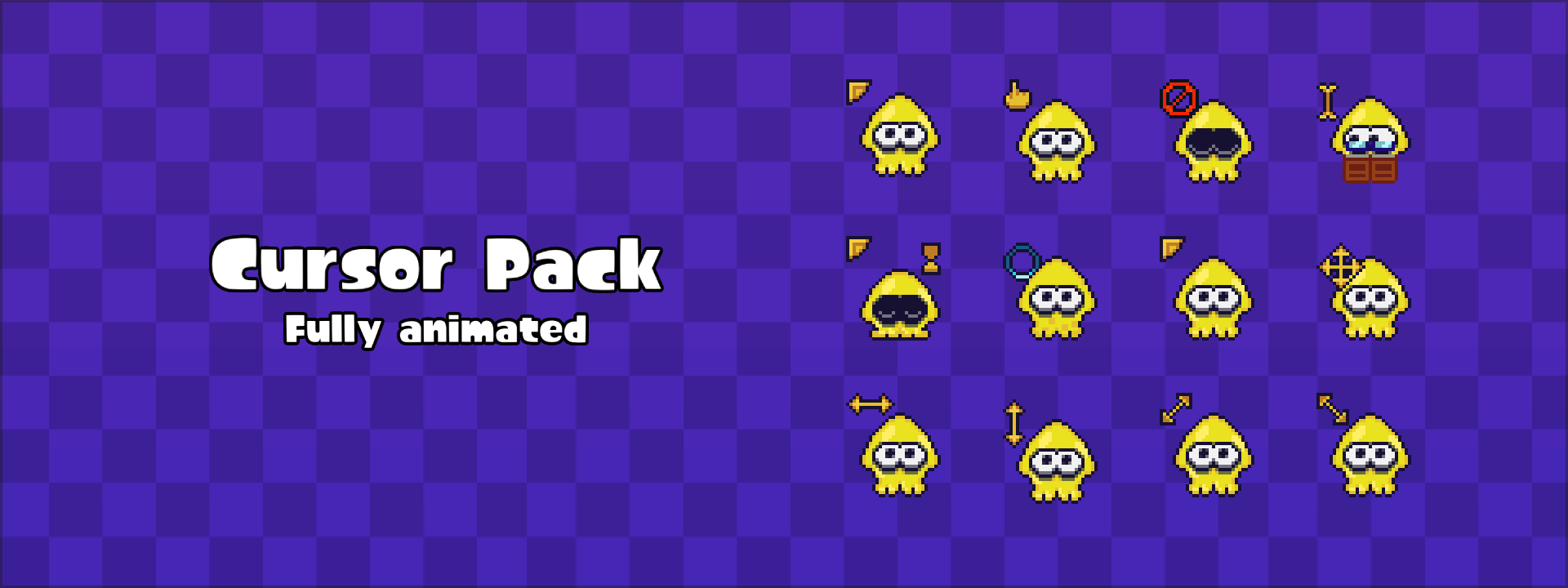 Squid Cursor pack