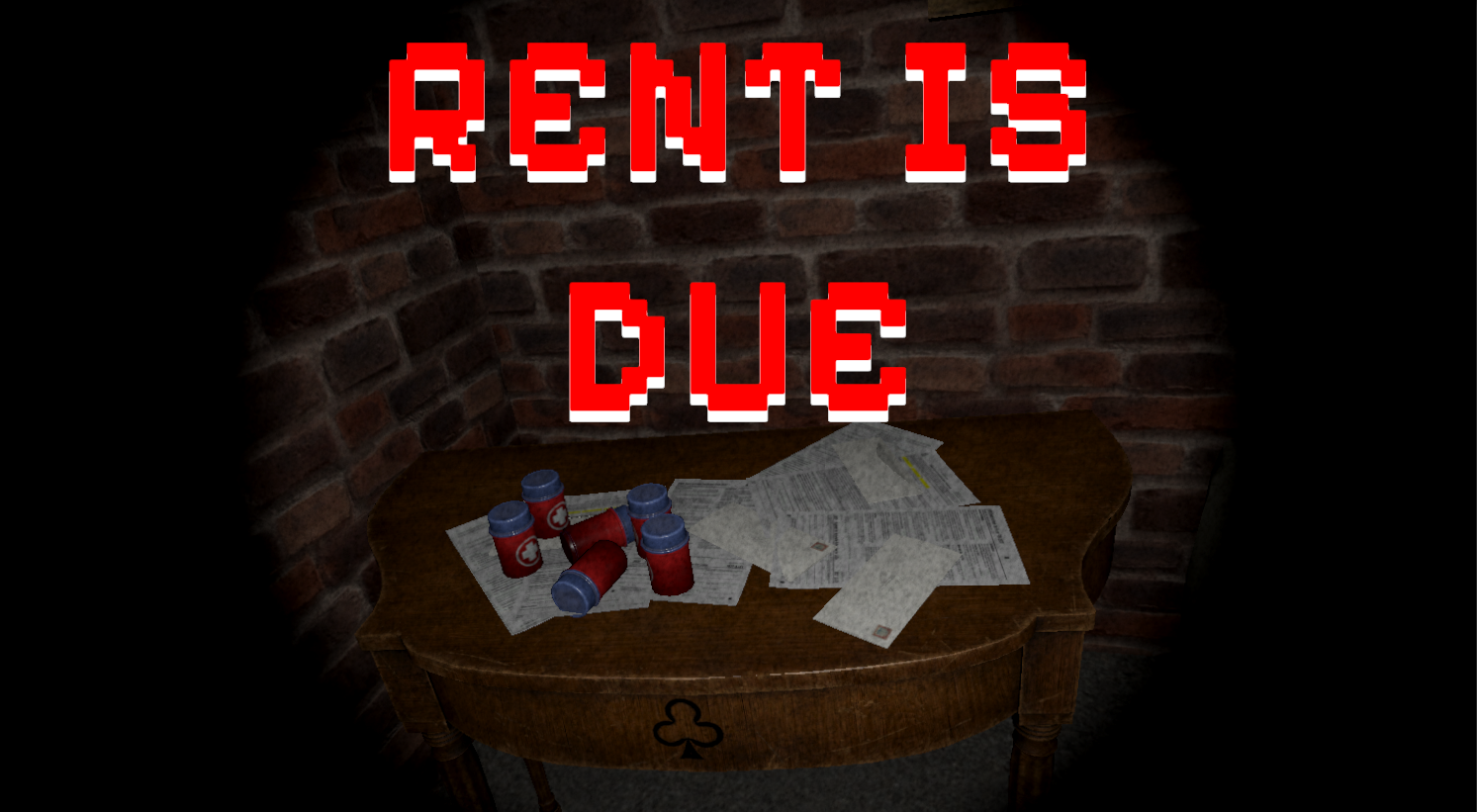 Cover image for RENT IS DUE