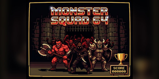 Cover image for Monster Squad 64 (C64) - [ENG/ITA/DEU]
