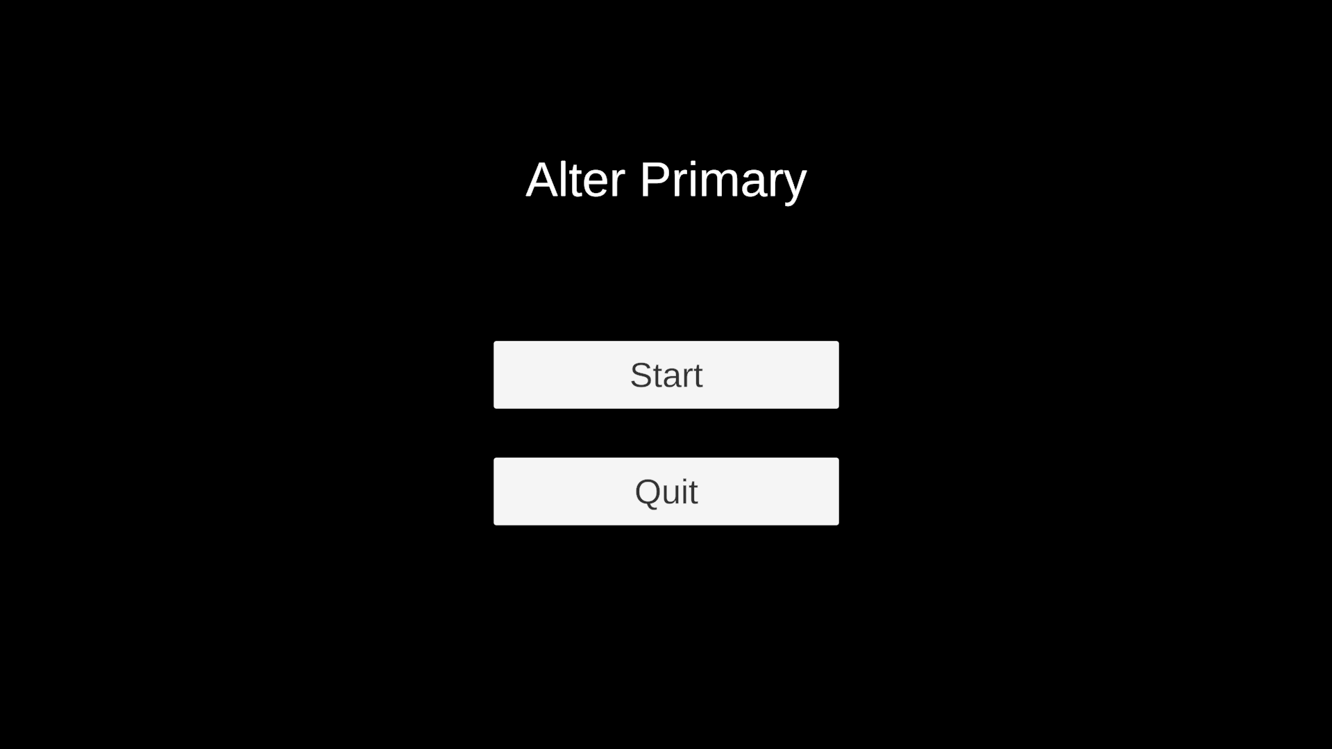 Alter Primary