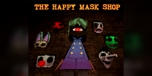 Cover image for The Happy Mask Shop