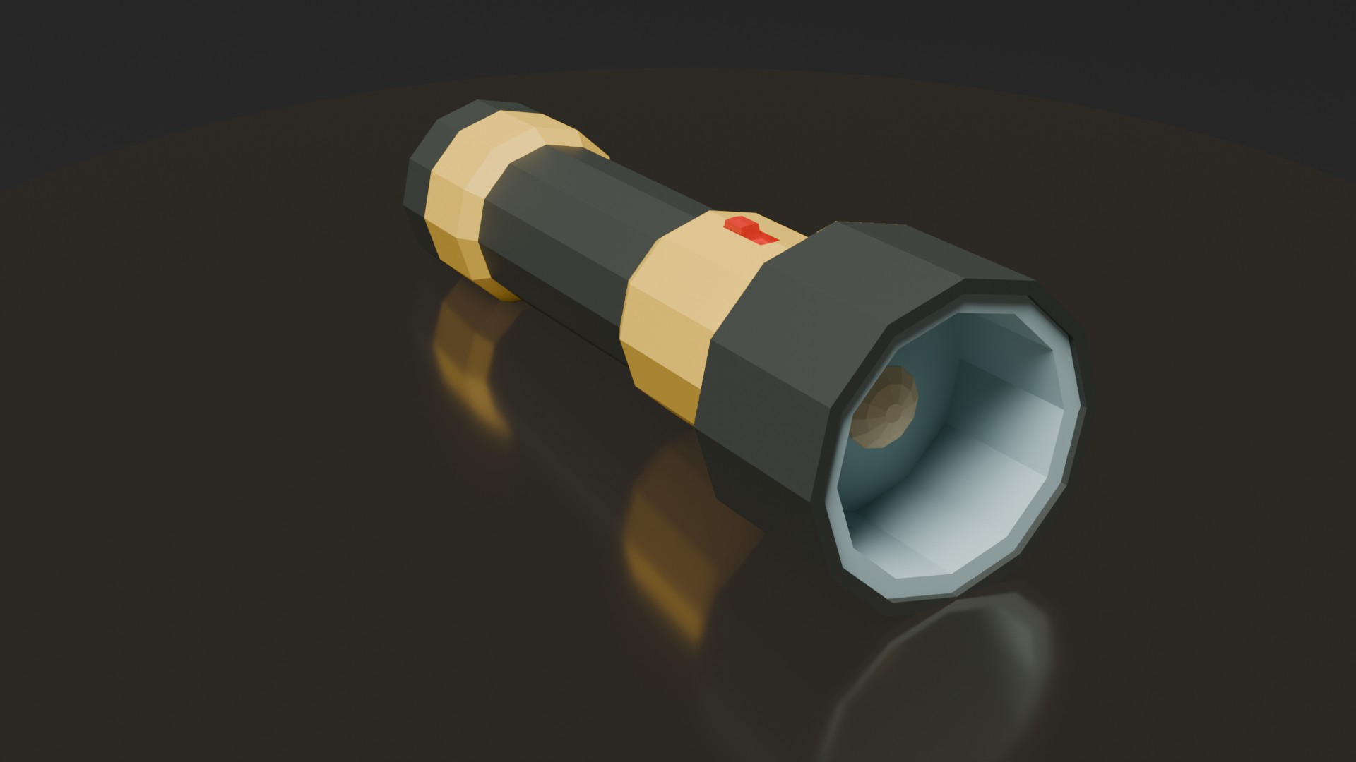 Low Poly Flashlight – Horror Asset 🔦 by MutedPotato – Low Poly Assets