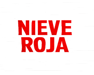 nieve roja: monstruo de la antartida