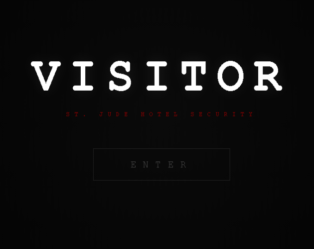 Cover image for VISITOR - Psychological Horror