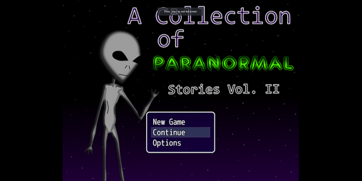 Cover image for A Collection of Paranormal Stories Vol. II