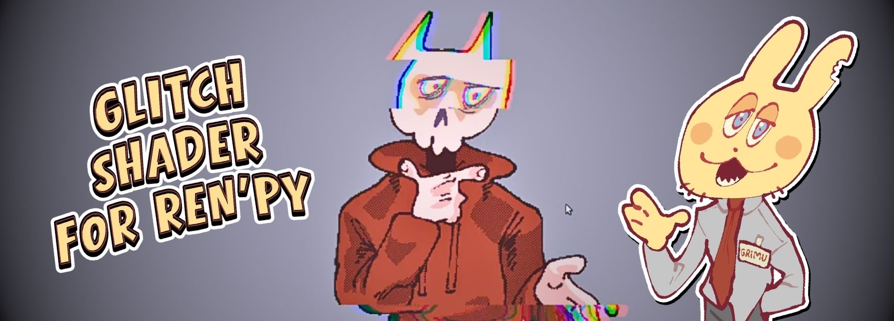 GLITCH & RGB SPLIT Shader for Ren'Py