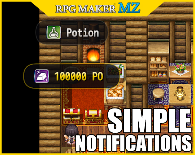 Prodigy Rp Notifications Simple Notifications for RPG MAKER MZ by zoeistabby