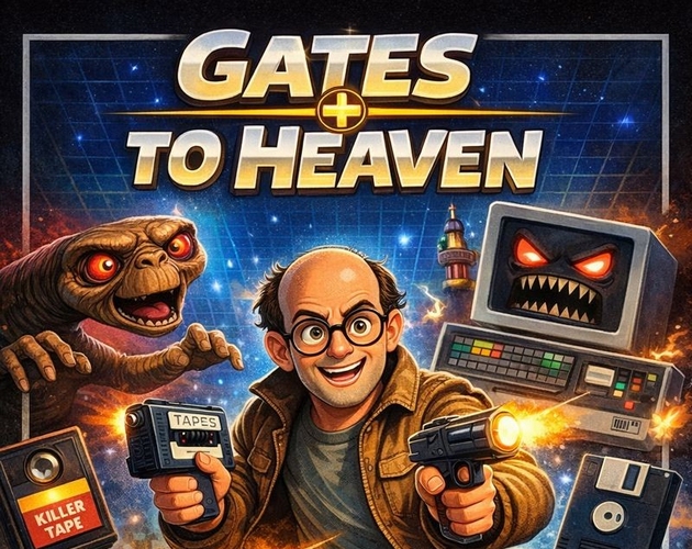 Cover image for Gates to heaven (Amstrad CPC)