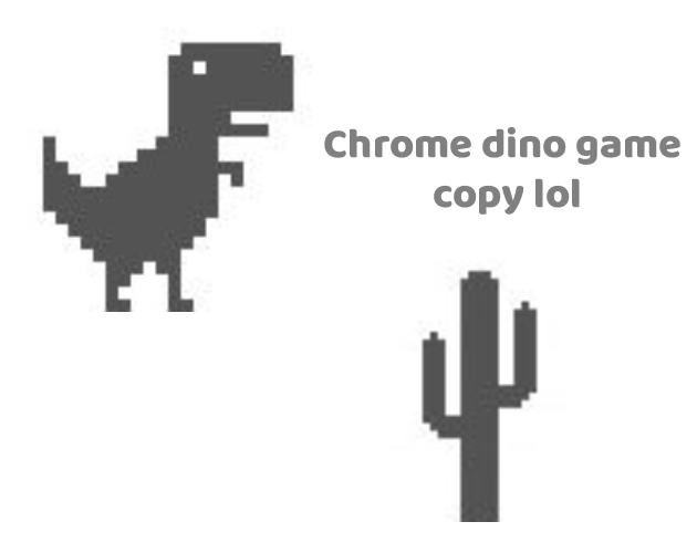 Cover image for Chrome dino game copy