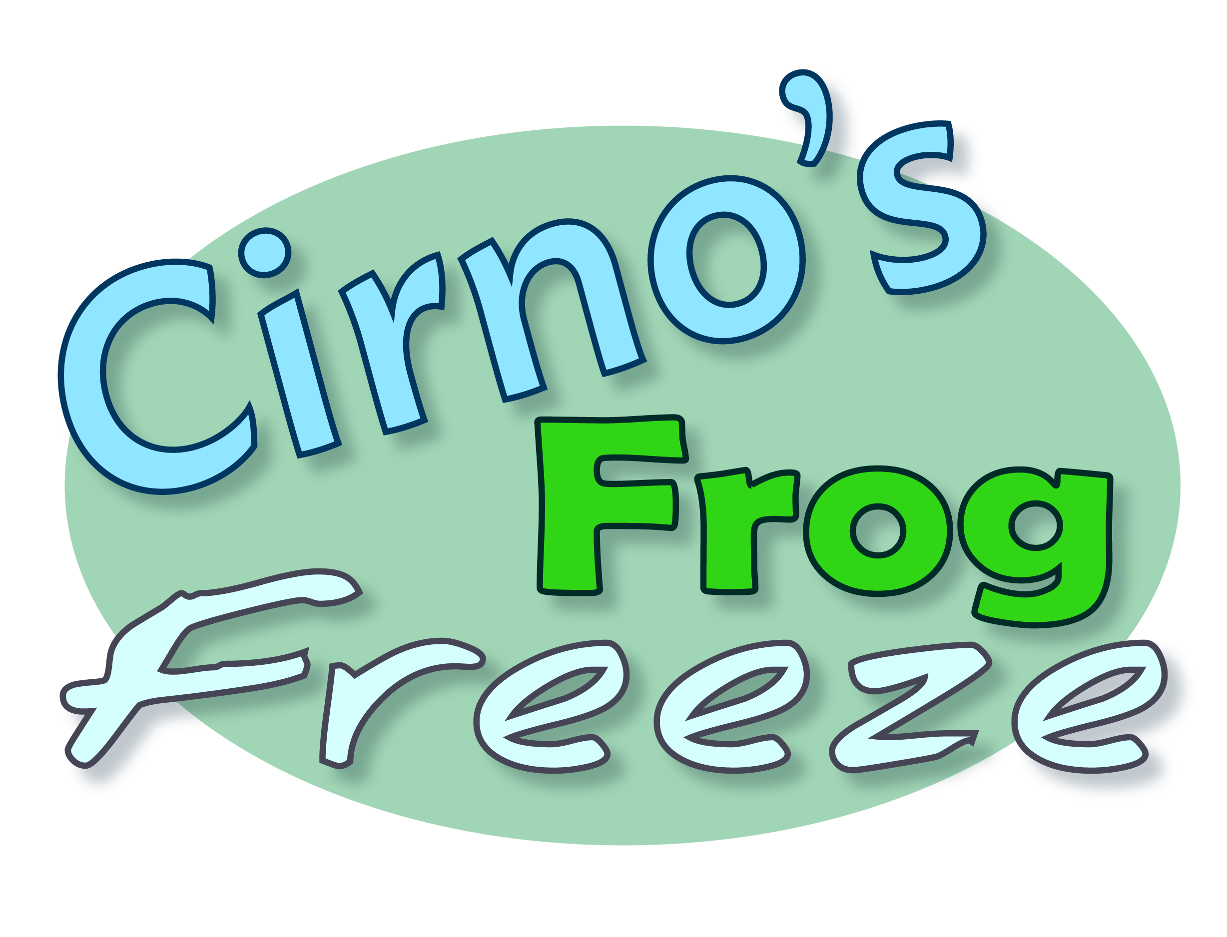 Cirno's Frog Freeze by A Witch Named Mags