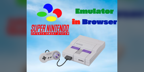 Cover image for SNES Emulator in Browser