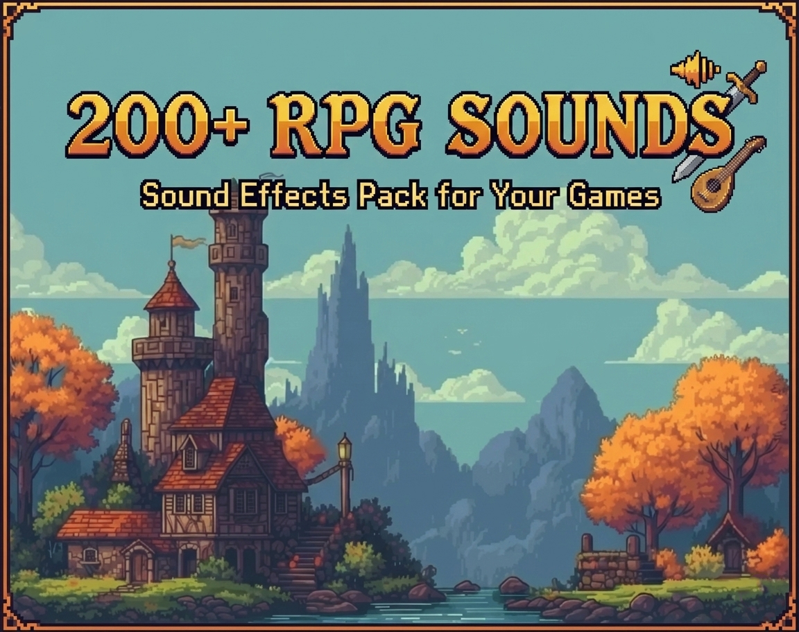 200+ Free RPG Sounds by Clutch Assets