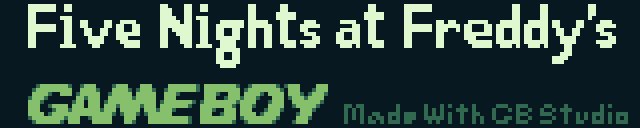 Five Nights at Freddy's GAMEBOY
