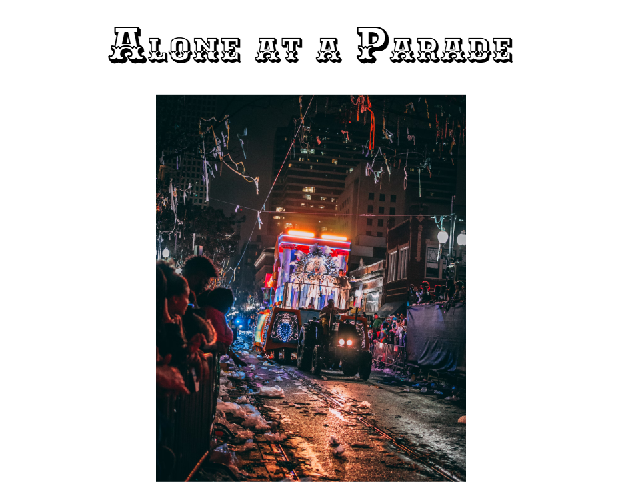 Cover image for Alone at a Parade