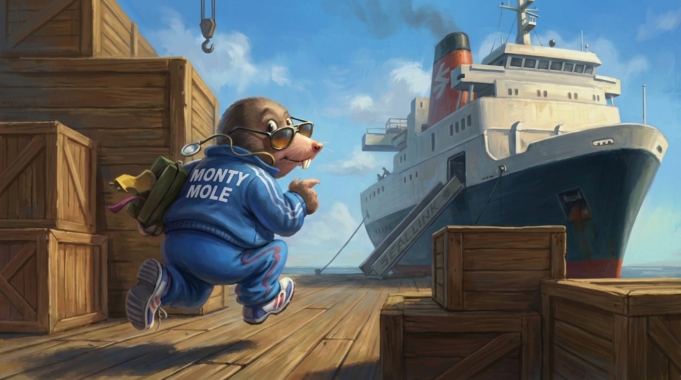 Cover image for Monty on the run - Tribute