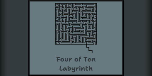 Cover image for Four of Ten Labyrinth