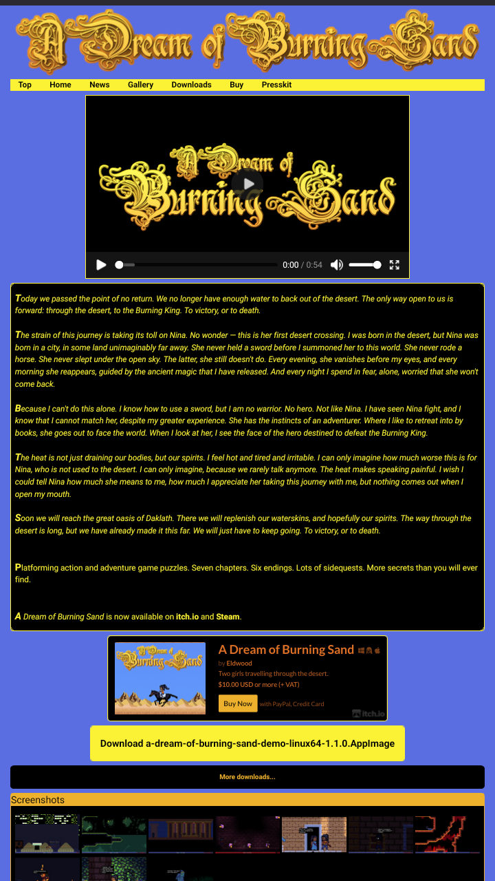 Screenshot from Eldwood