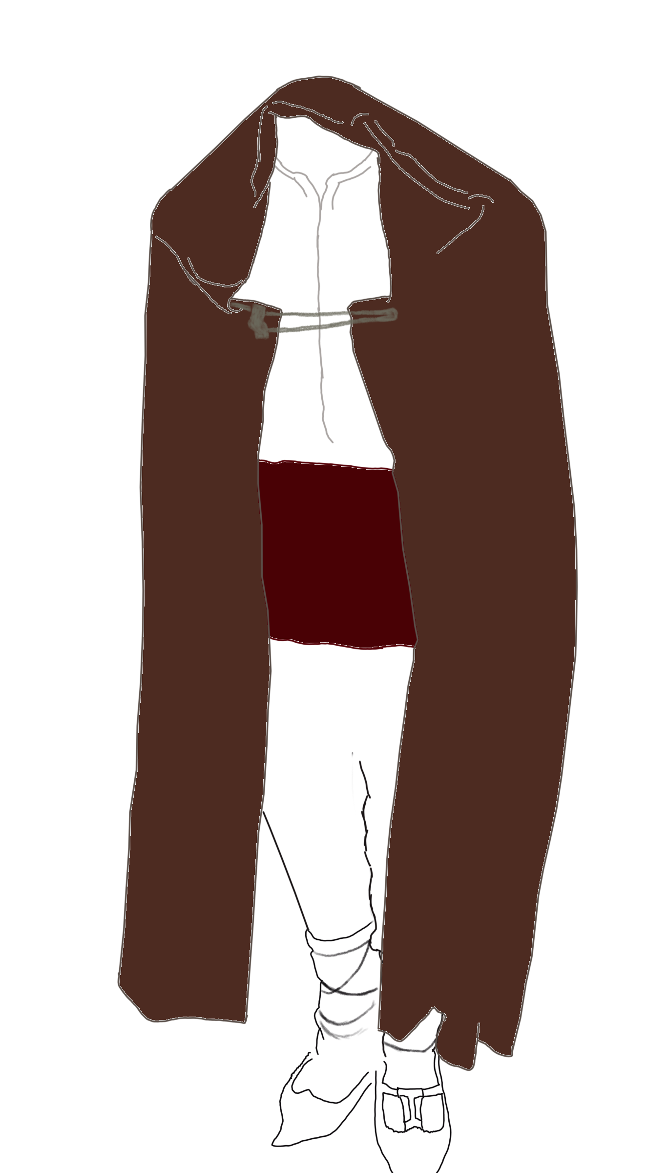 Traditional male robe - peasant Traditional male robe - peasant