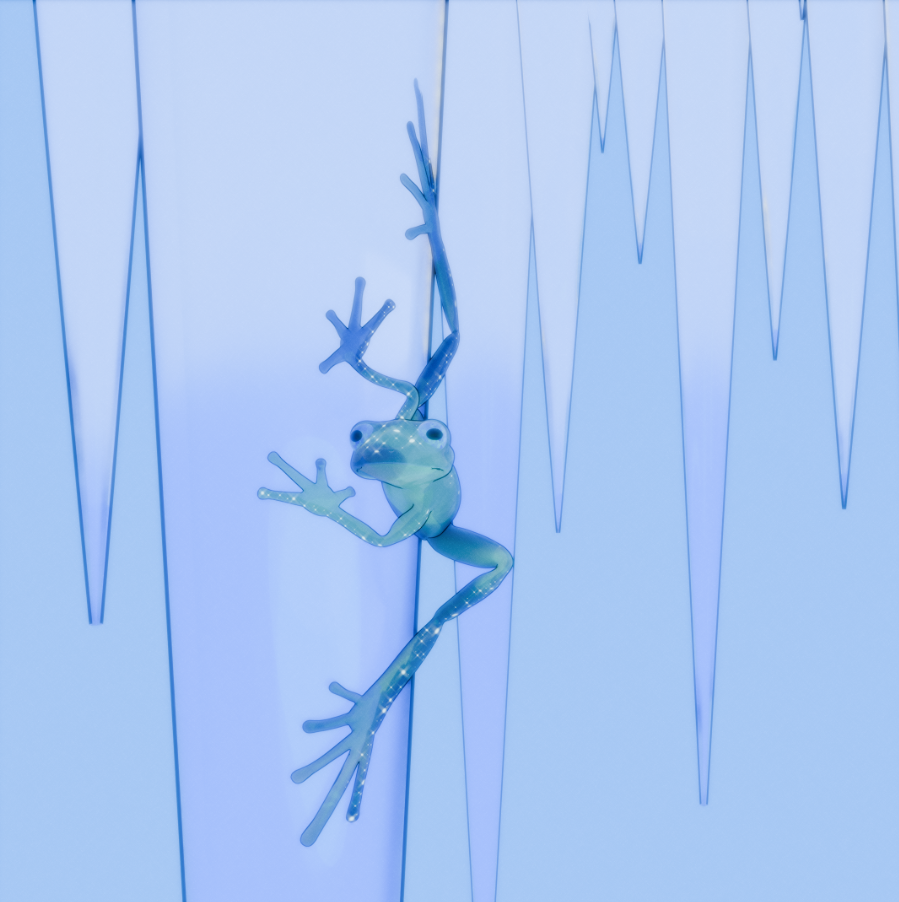 Ice Frog by EmptyPlant