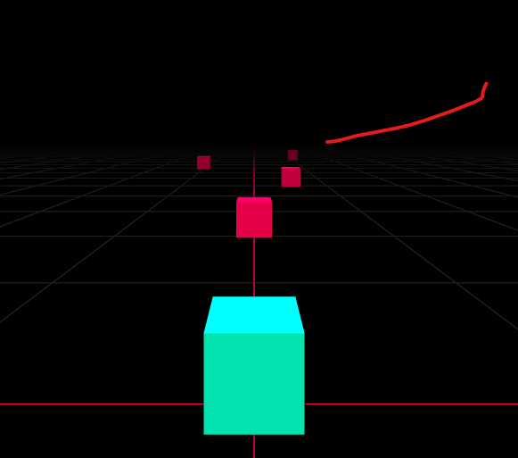 a 3D fun cube run game by sono sore