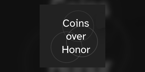 Cover image for Coins over Honor