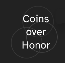 Cover image for Coins over Honor