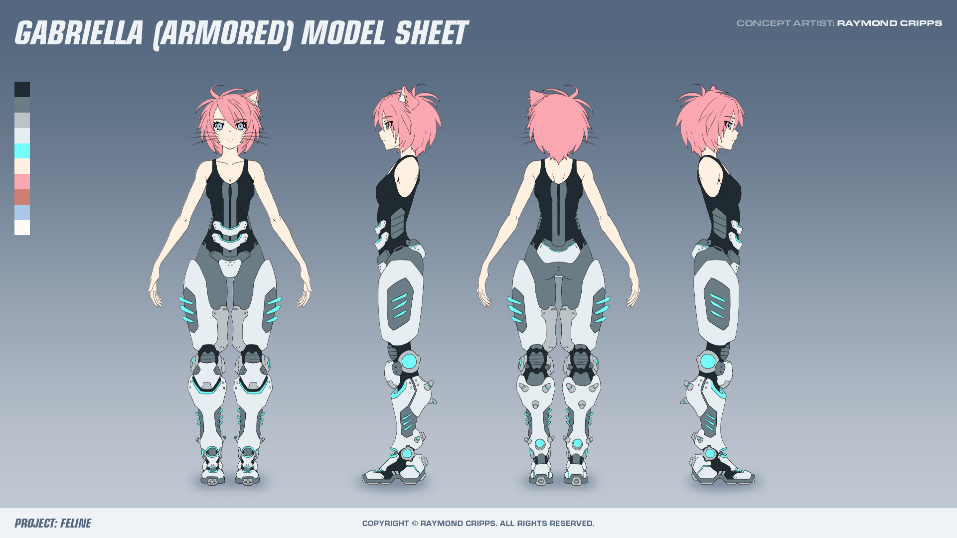 Creating a 3D Anime Character From Scratch (Part 1 – Character Design