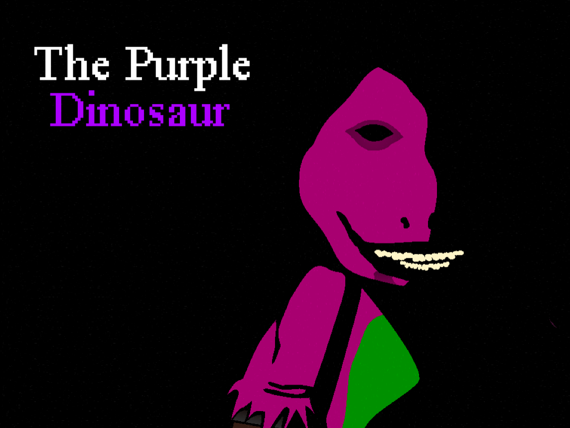 Cover image for The Purple Dinosaur